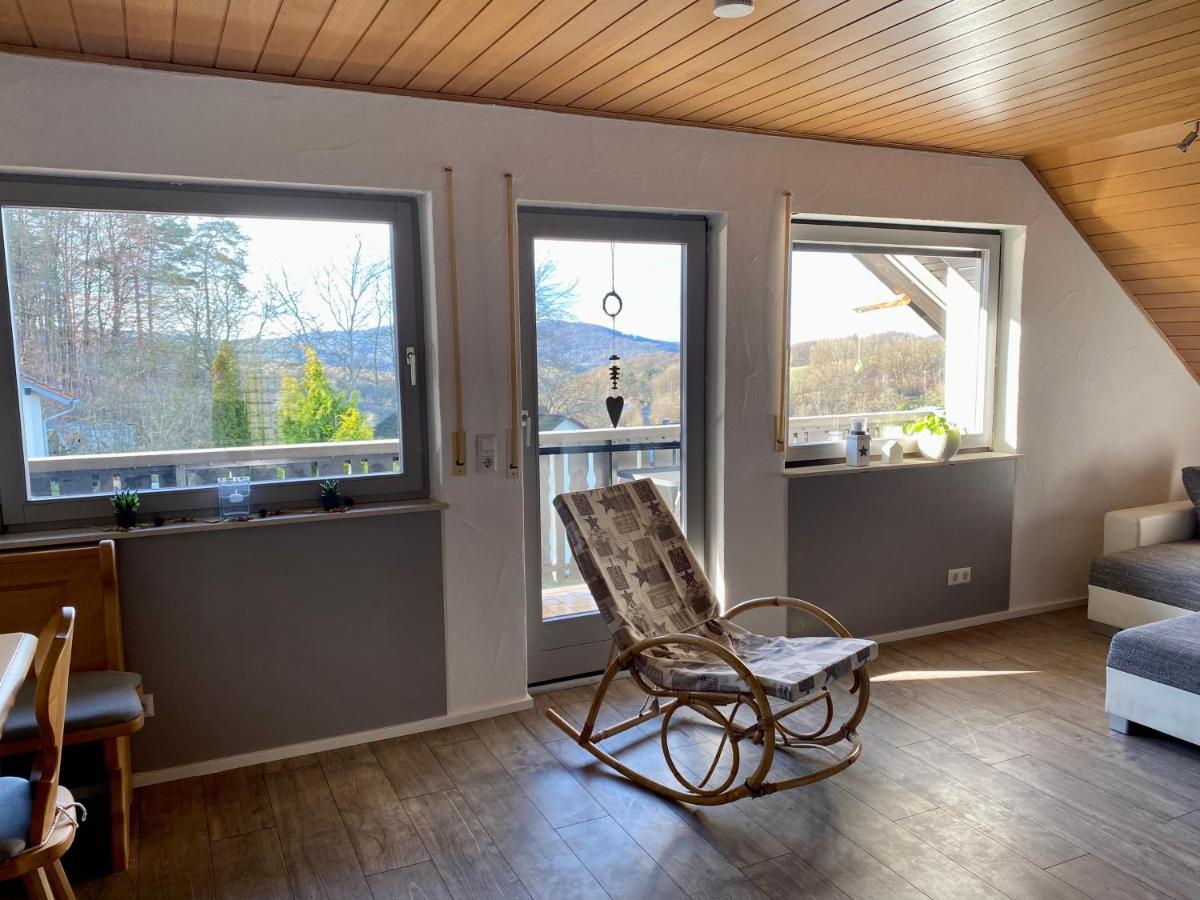 Ferienwohnung Mit Ausblick Mombris Eksteriør bilde